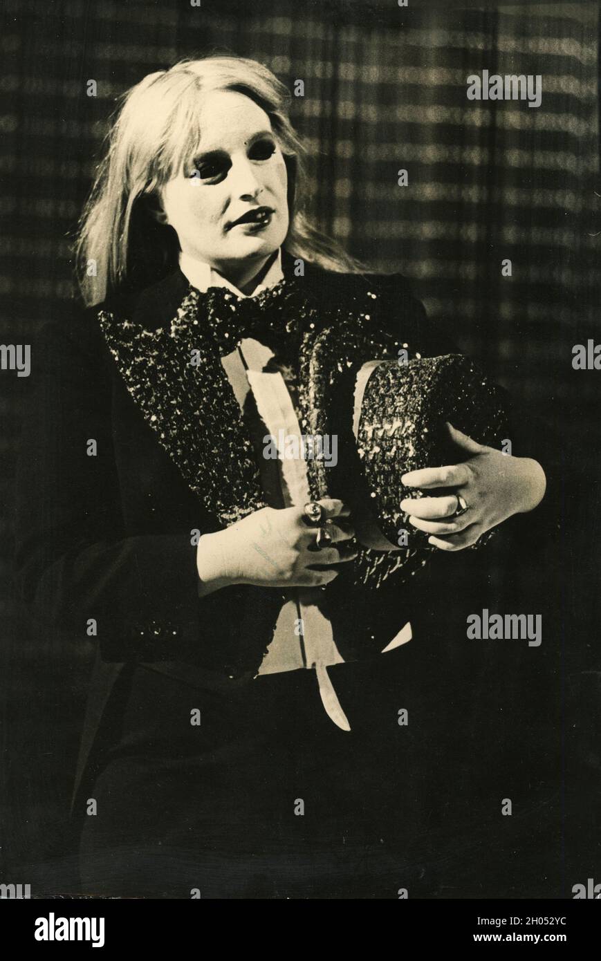 Italian singer and songwriter Gabriella Ferri, 1970s Stock Photo