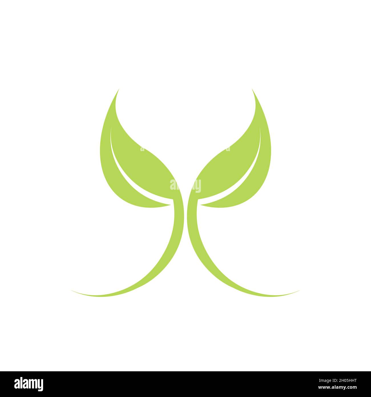 Leaf fresh health care medical logo and symbols Stock Vector Image ...