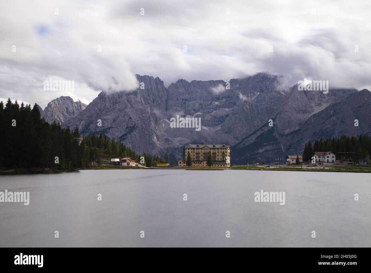 Dolomite Alps in northeastern Italy during daylight Stock Photo - Alamy