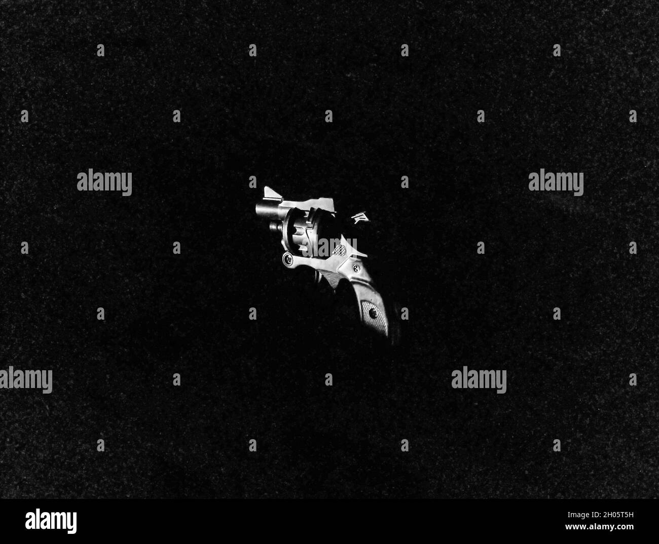 Colt gun on a dark background Stock Photo