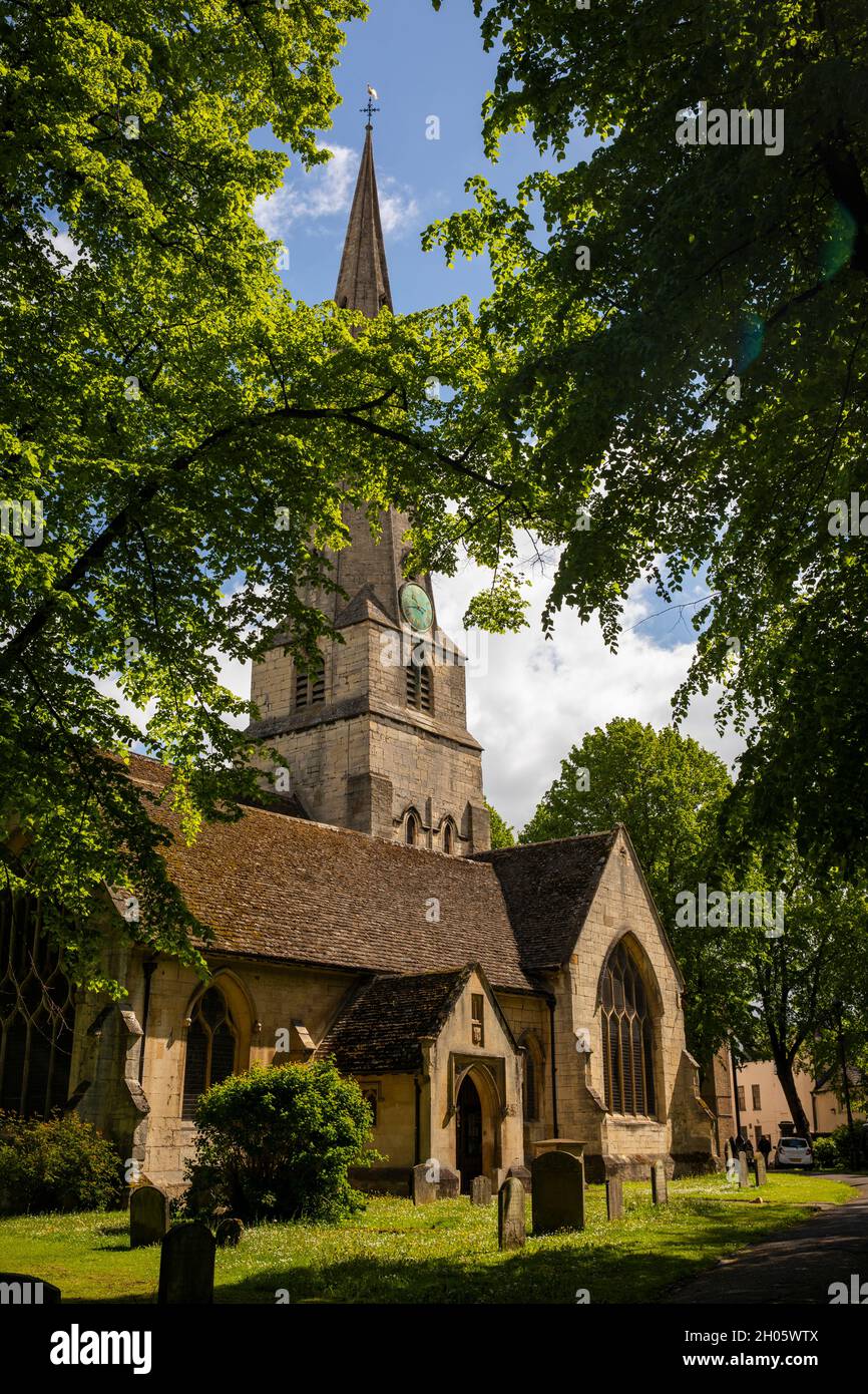 UK, Gloucestershire, Cheltenham, St Mary’s Medieval church, the Minster