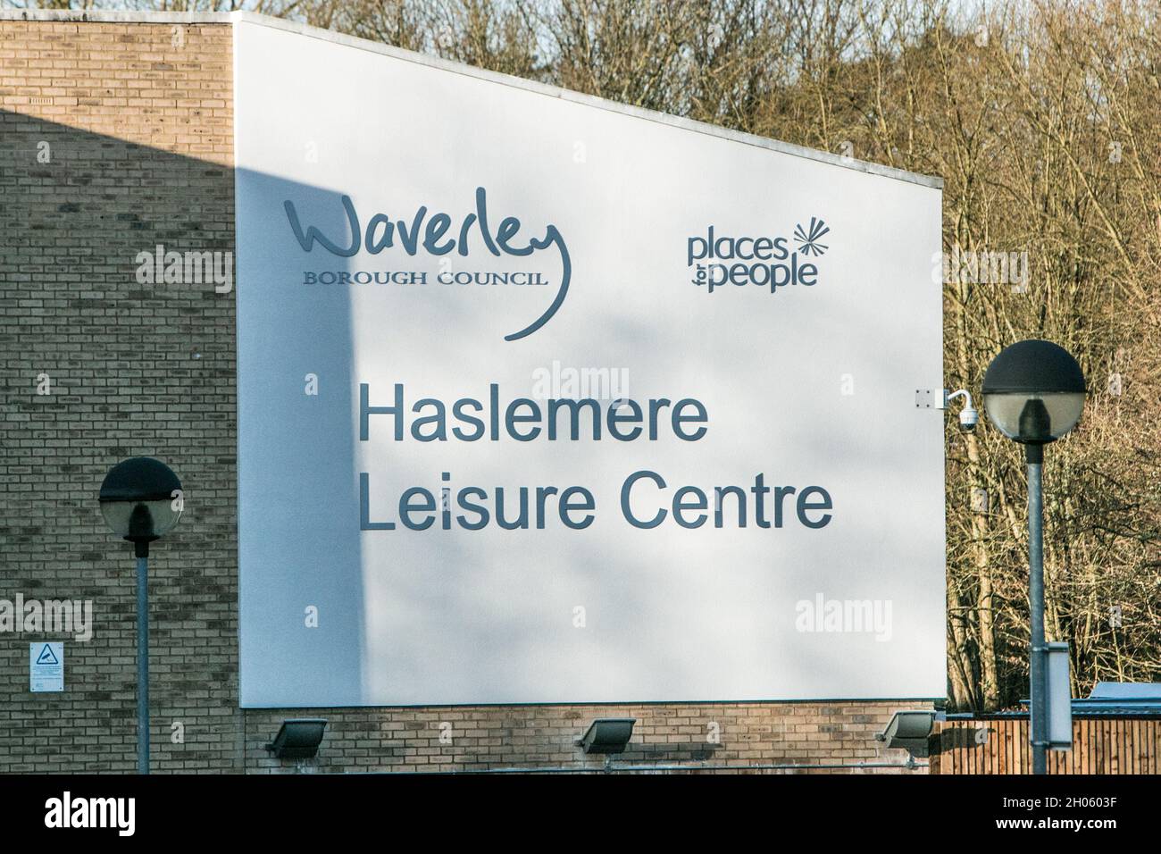 Haslemere Leisure Centre Stock Photo Alamy