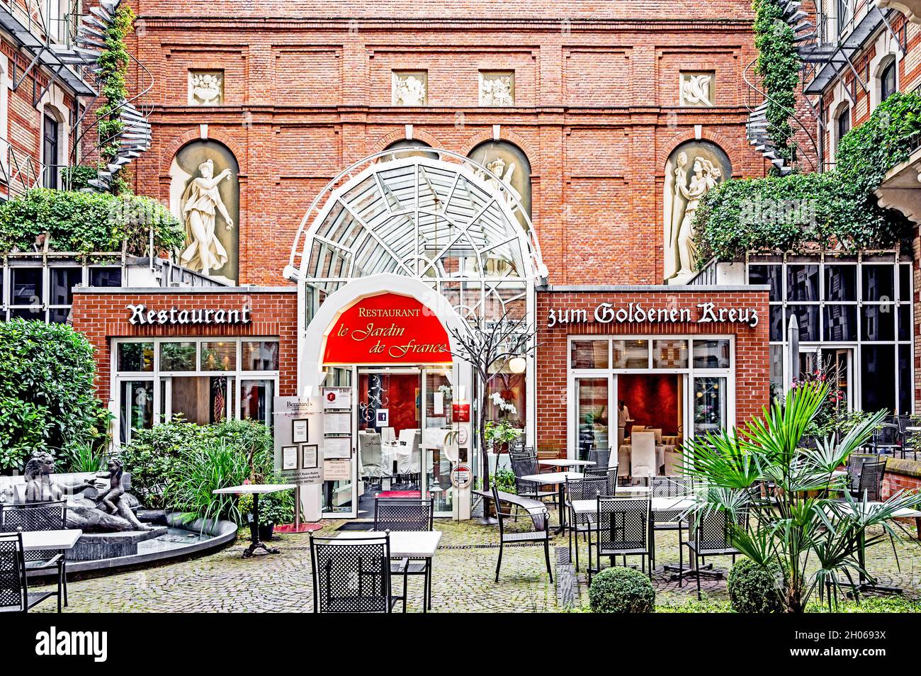 Baden-Baden (Germany, Baden-Württemberg):Restaurant Le Jardin de France