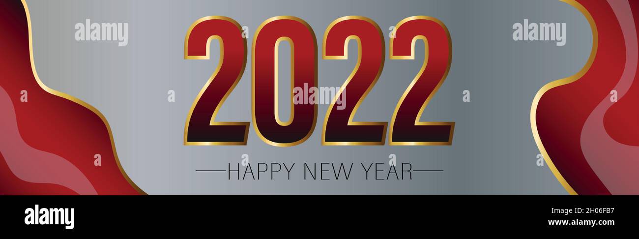Christmas 2022 Adverts Happy New Year 2022, Christmas Holiday, Web Banner For Advertising - Vector  Illustration Stock Vector Image & Art - Alamy
