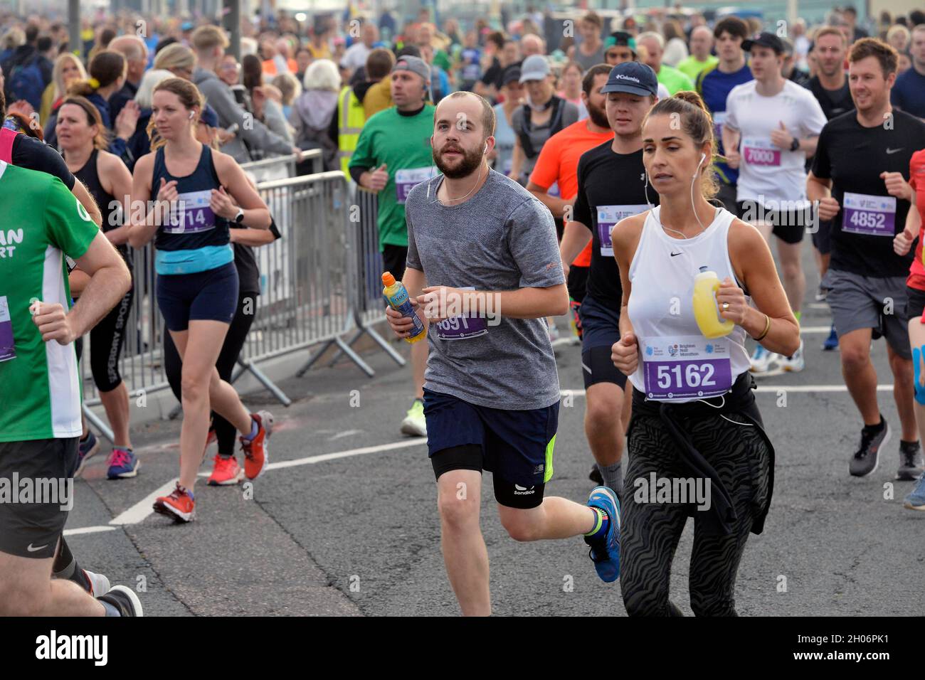 Brighton Half Marathon 2021. Picture Terry Applin Stock Photo