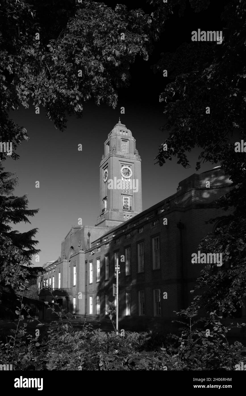 The Trafford Town Hall, Greater Manchester, Lancashire, England, UK Stock Photo Alamy