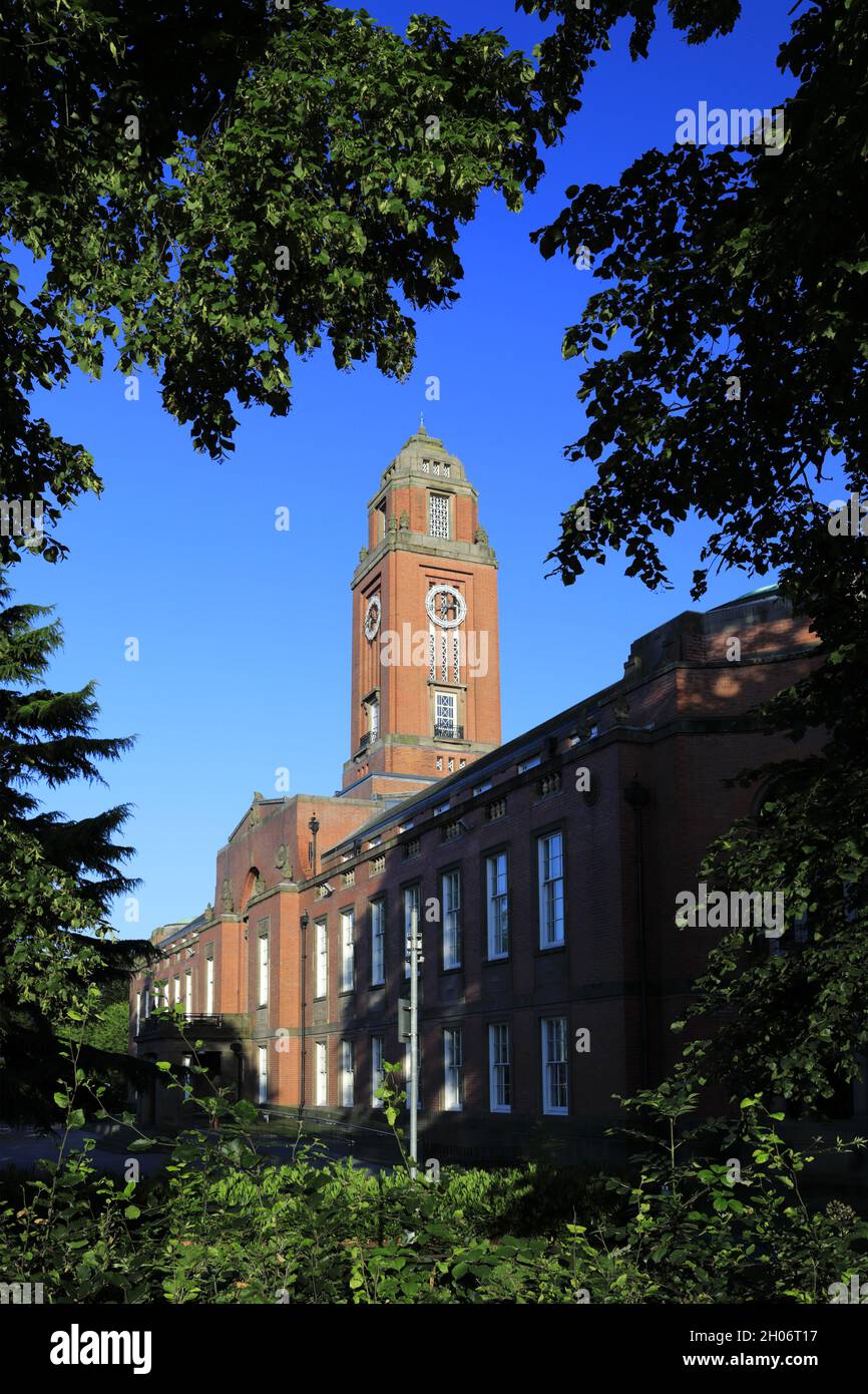 The Trafford Town Hall, Greater Manchester, Lancashire, England, UK Stock Photo Alamy