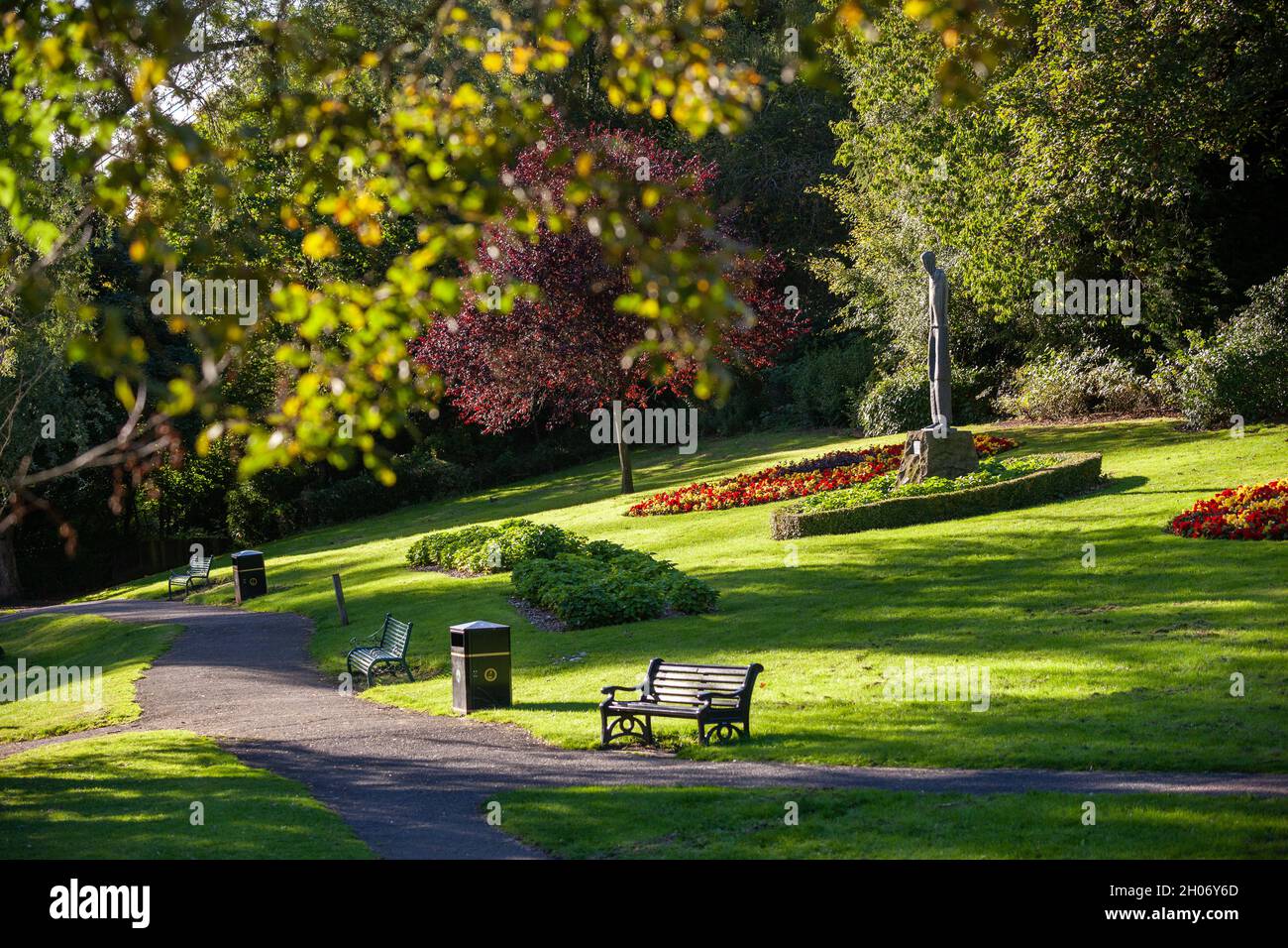 Riverside Park in Glenrothes Stock Photo - Alamy