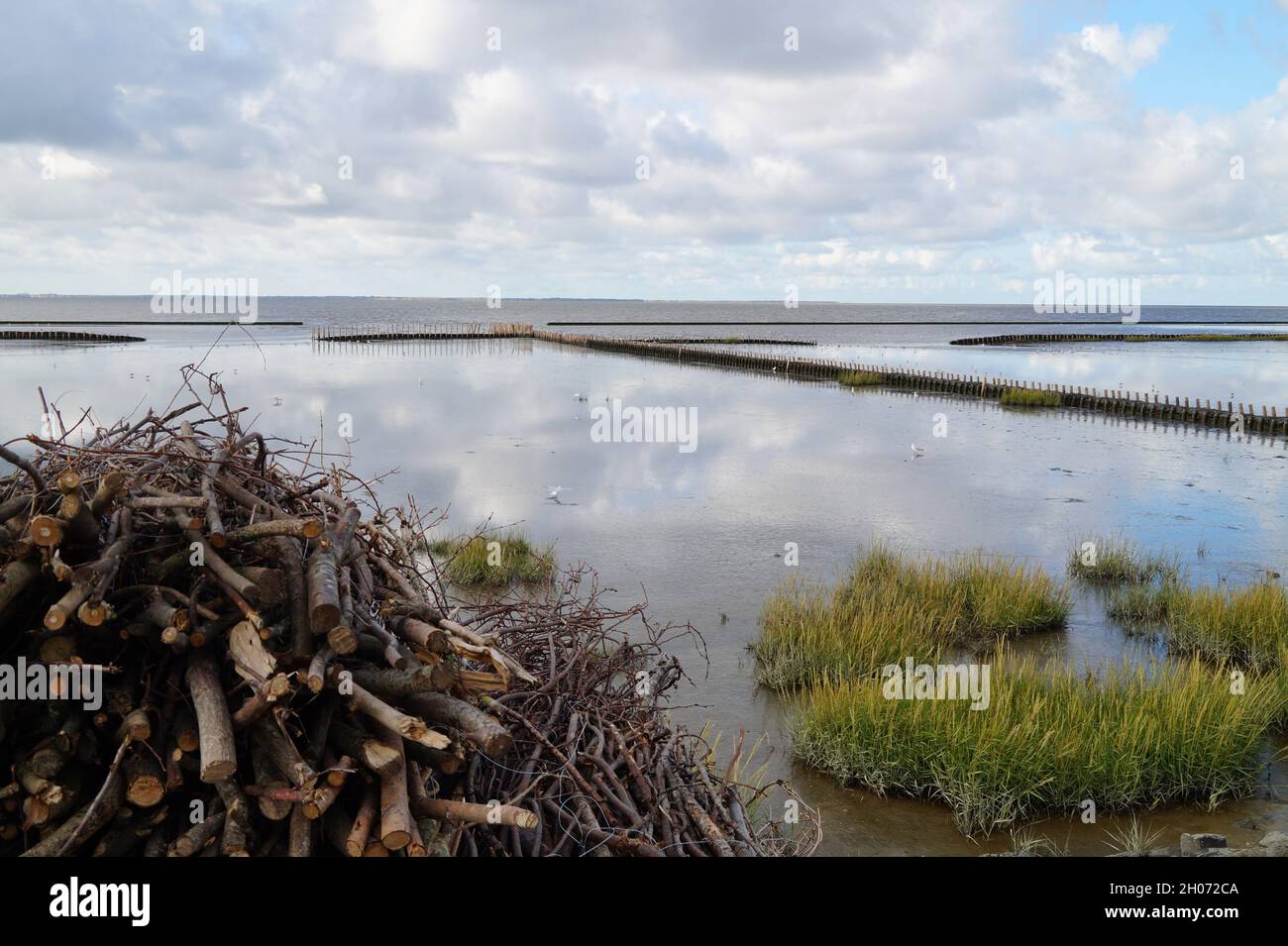 Picturesque Norderney Island in the North Sea in Germany Stock Photo