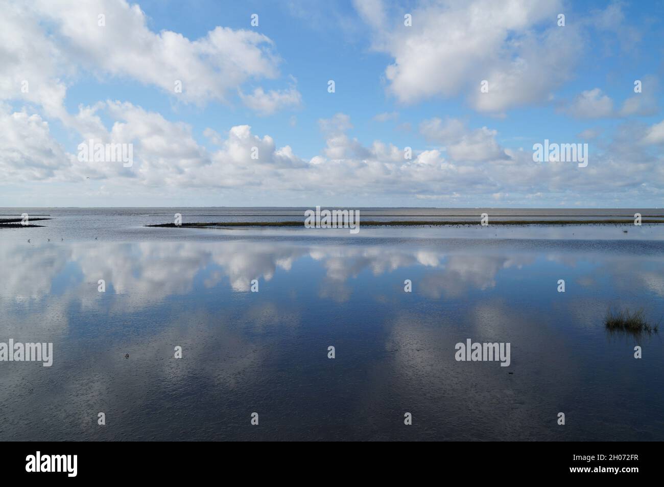 Picturesque Norderney Island in the North Sea in Germany Stock Photo