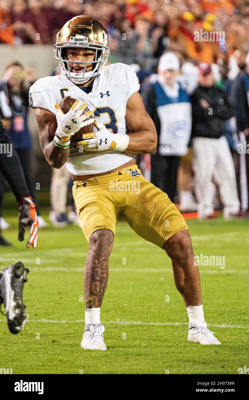 Notre dame football kyren williams hires stock photography and images(08)