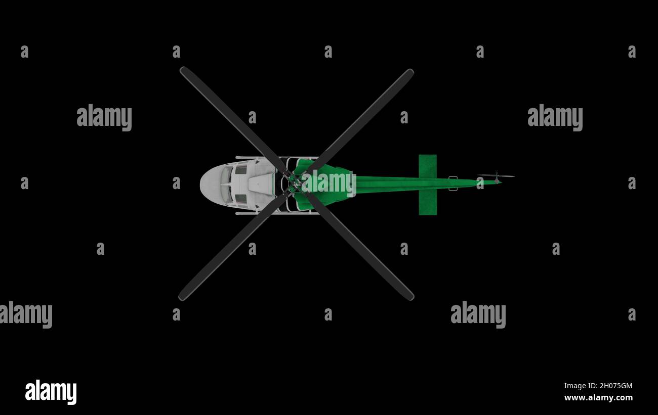 Flying helicopter animation hi-res stock photography and images - Alamy