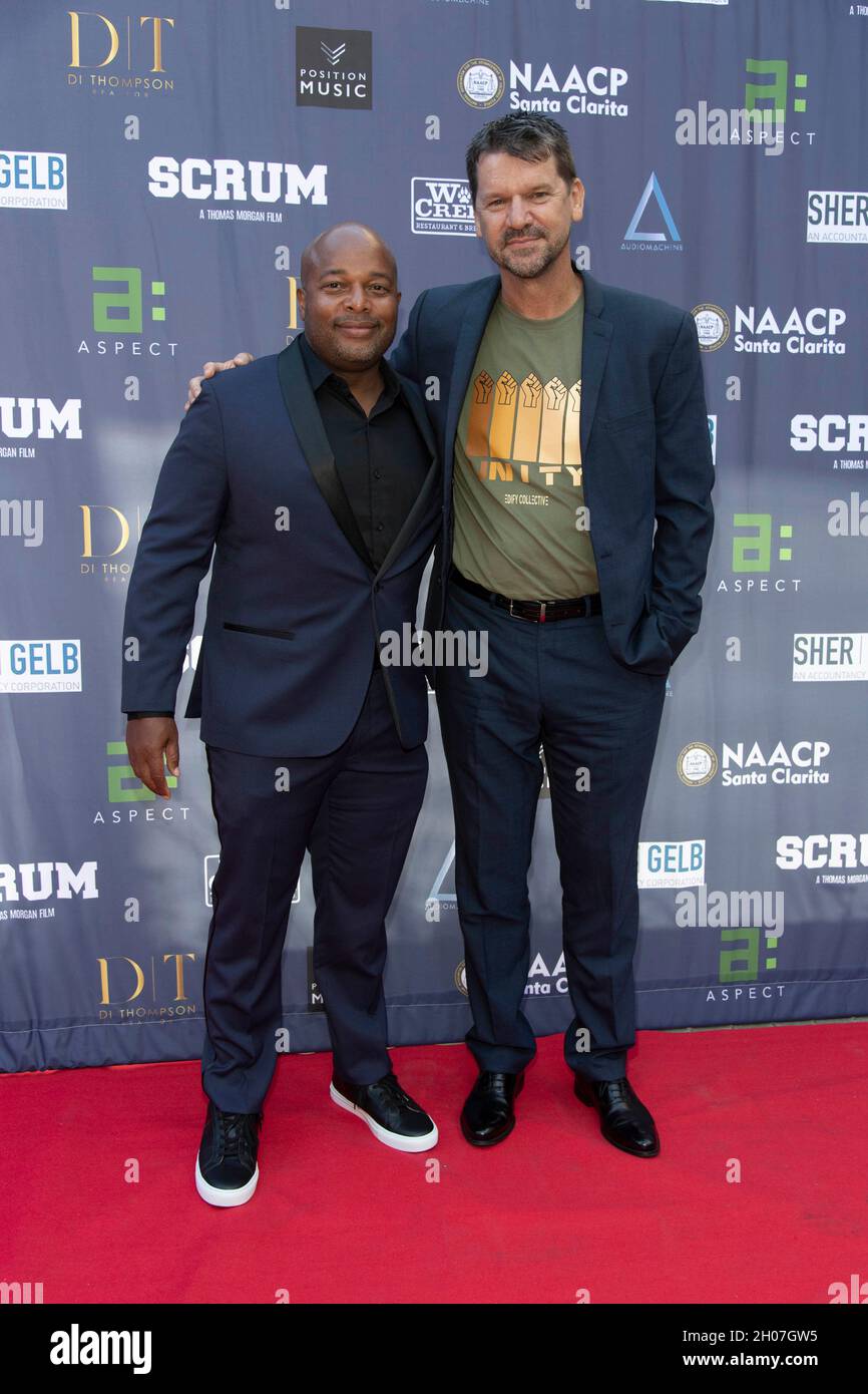 Frank McKinney, Thomas Morgan attend Square Zero Films World Movie ...