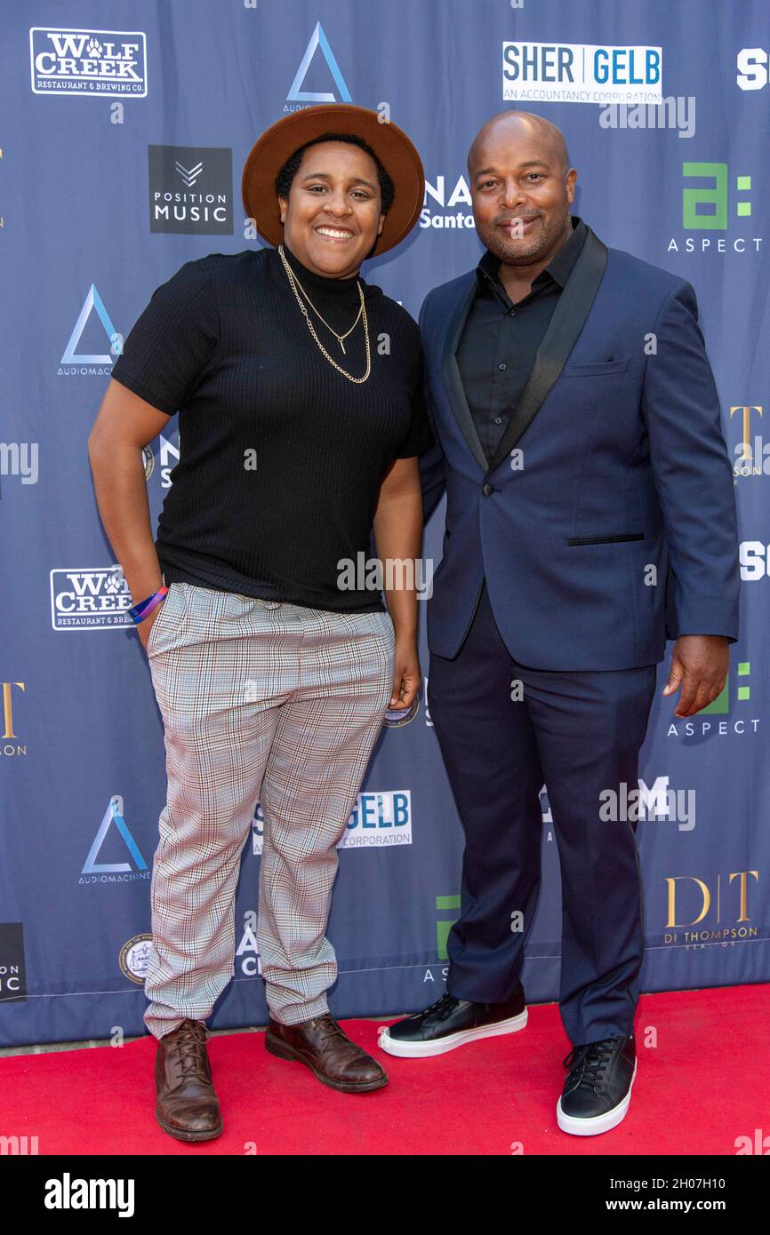 Heather Cousins, Frank McKinney attend Square Zero Films World Movie ...
