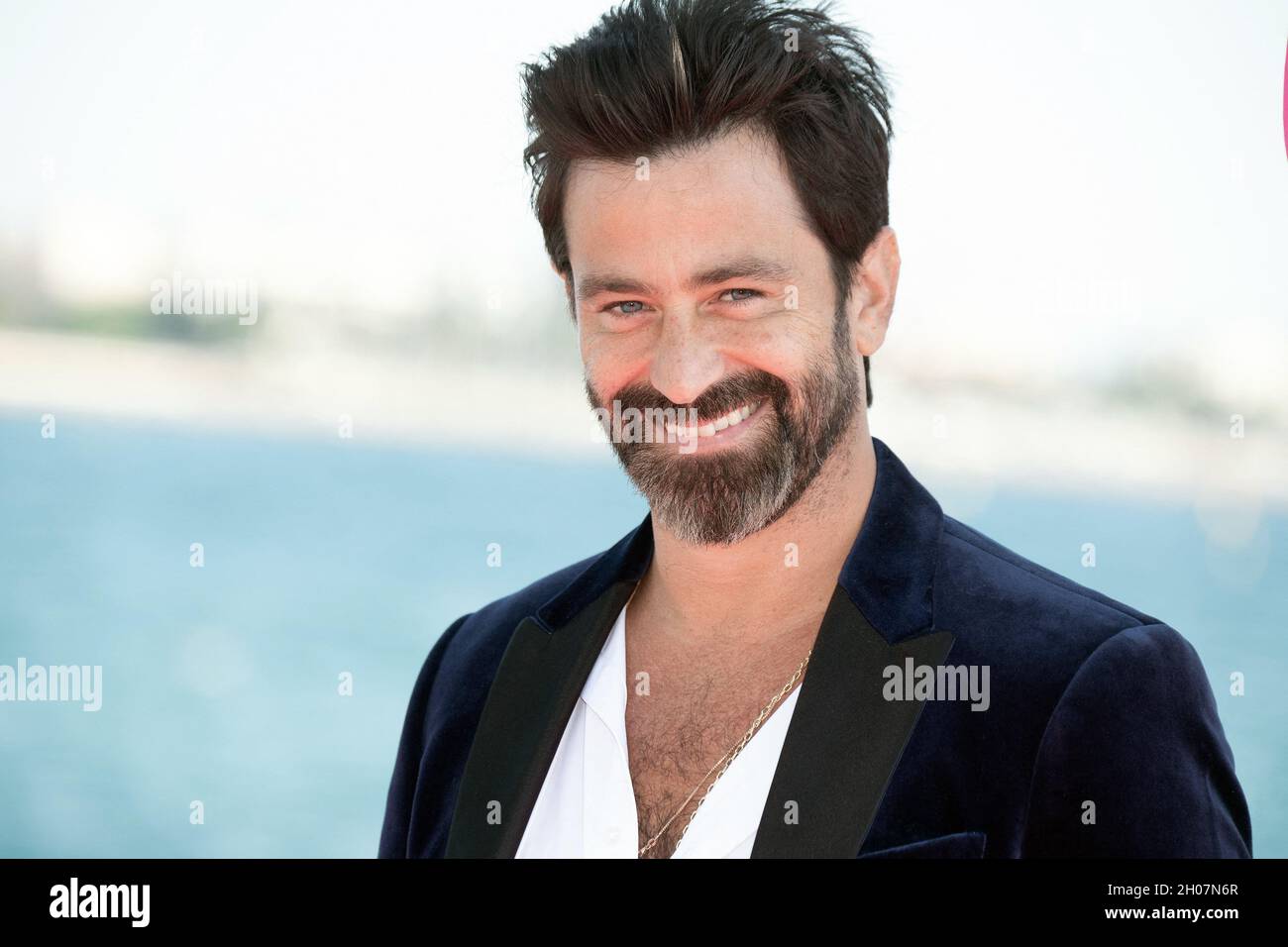 Yehuda Levi attends the Unkowns photocall during the 4th edition of the  Cannes International Series Festival (Canneseries) in Cannes, on October  11, 2021, France. Photo by David Niviere/ABACAPRESS.COM Stock Photo - Alamy