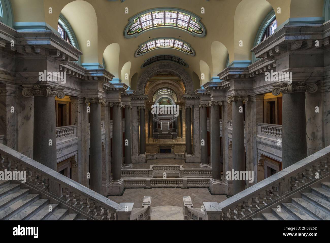 Kentucky Capitol Interior -  Franklin County - Frankfort Stock Photo