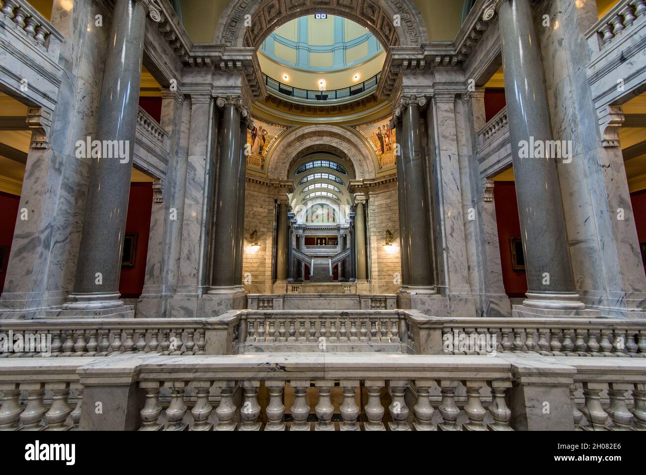 Kentucky Capitol Interior -  Franklin County - Frankfort Stock Photo