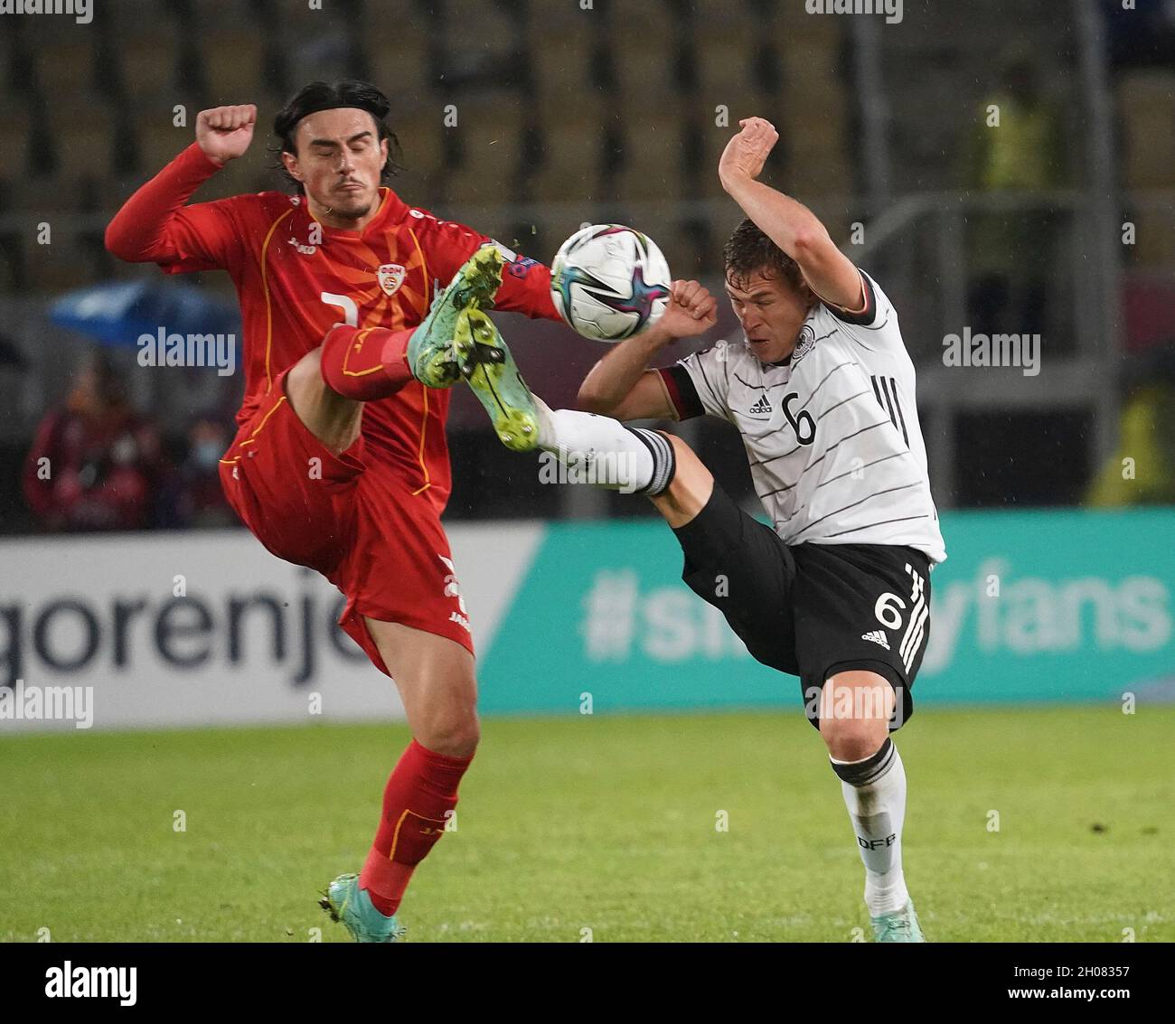 Skopje, Mazedonien. 11th Oct, 2021. 11.10.2021, Toshe Proeski Arena
