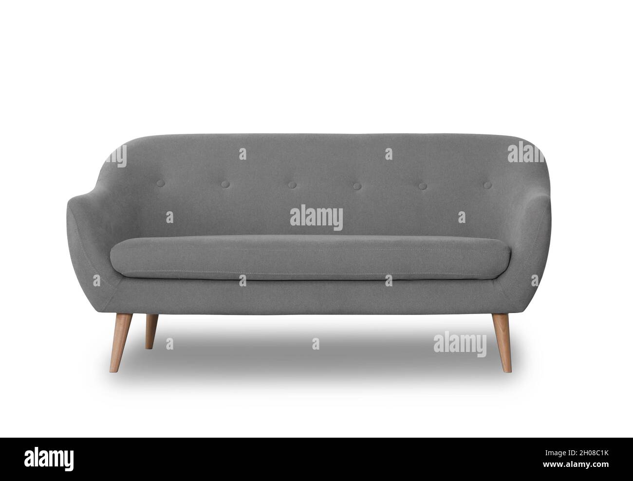 Comfortable sofa on white background. Furniture for modern room interior Stock Photo Alamy