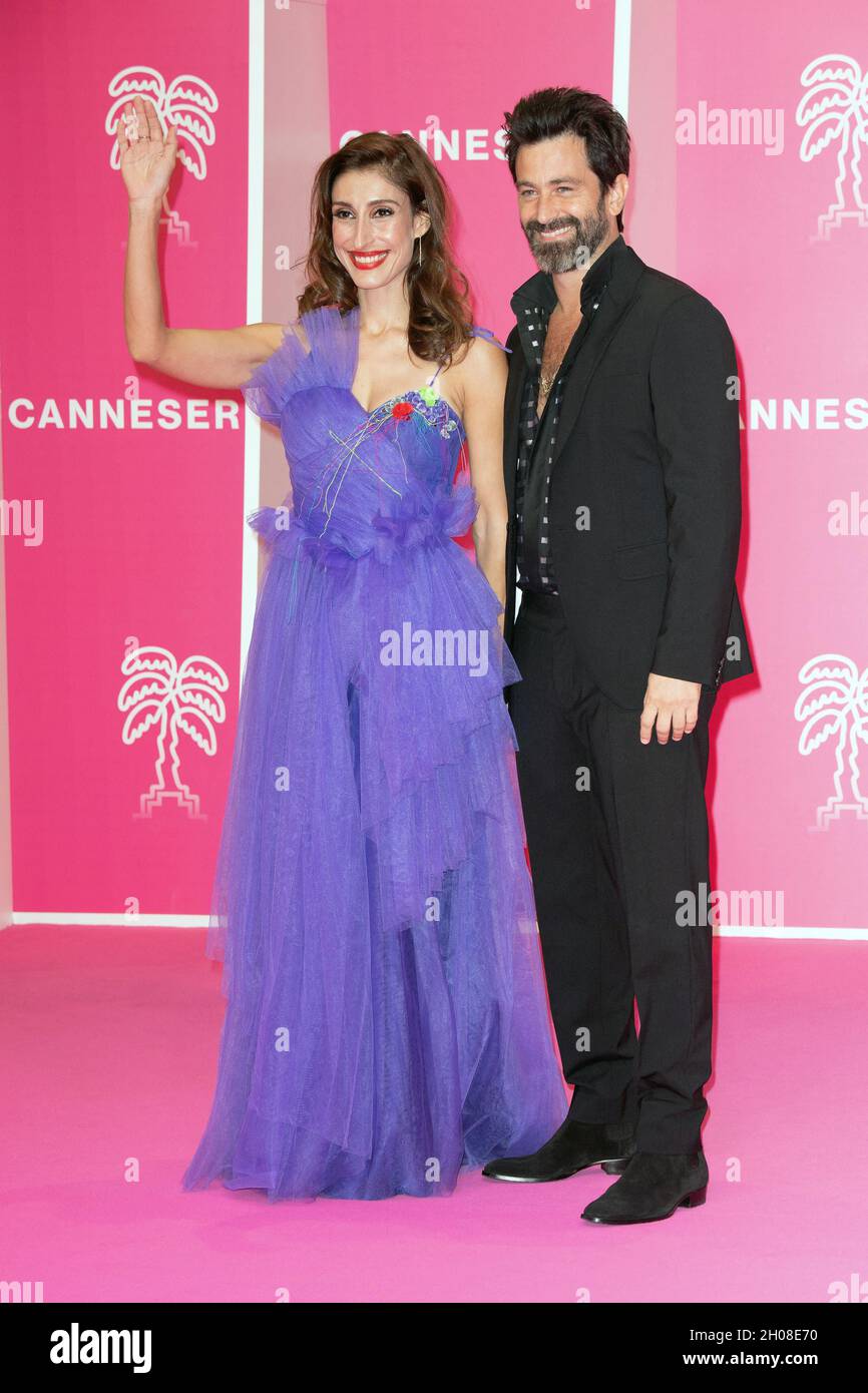 Shani Cohen and Yehuda Levi attend the 4th edition of the Cannes  International Series Festival (Canneseries) in Cannes, on October 11, 2021,  France. Photo by David Niviere/ABACAPRESS.COM Stock Photo - Alamy