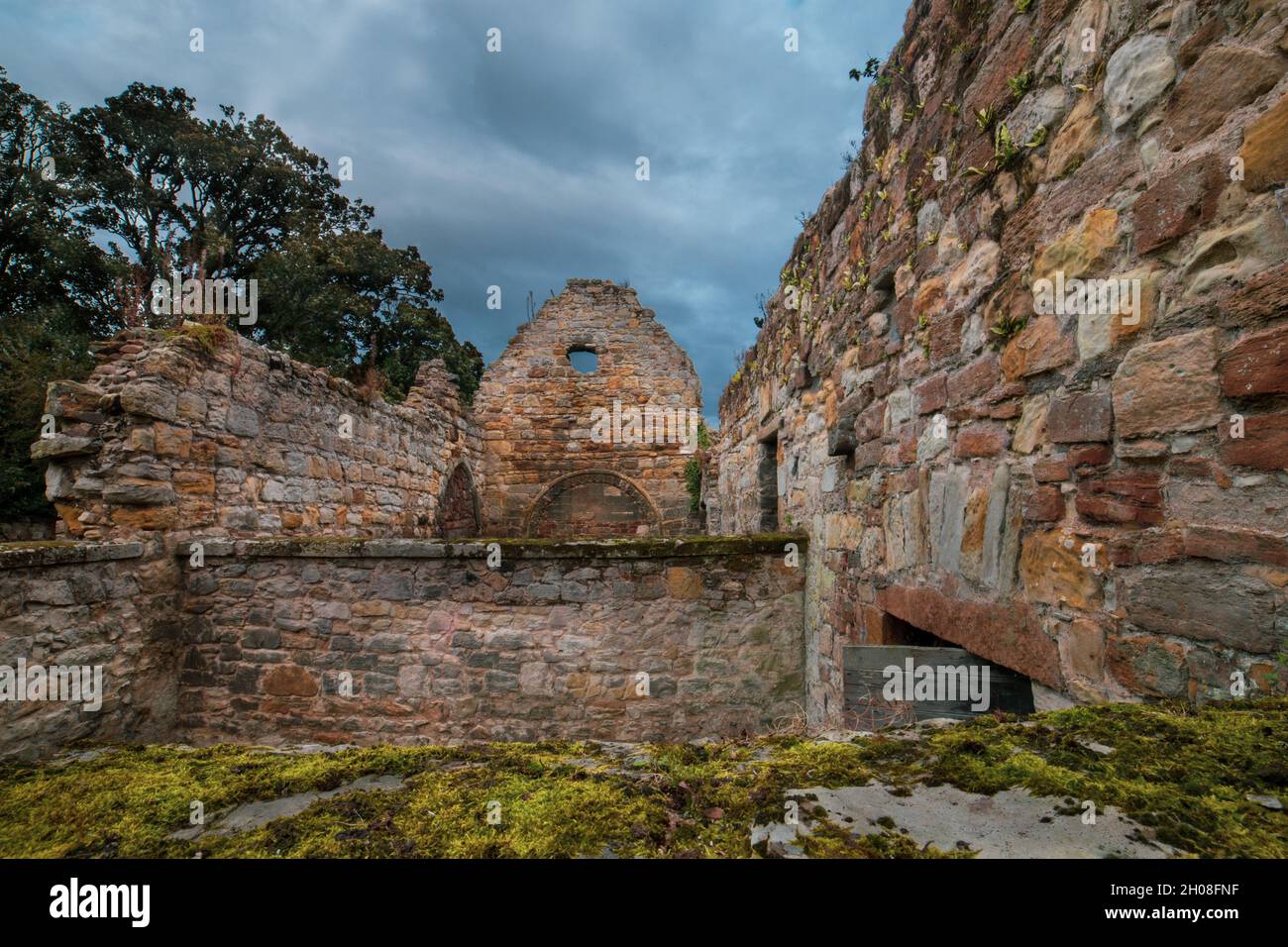 St Andrew's Church Gullane. Scotland. U.K dates from the second half of