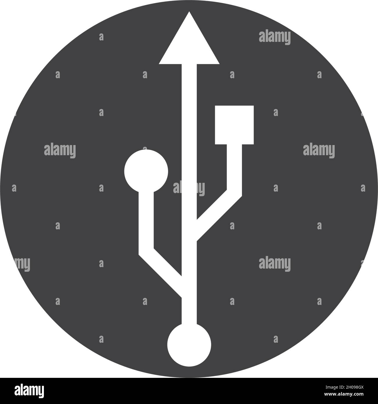 USB data transfer logo vector template Stock Vector Image & Art Alamy