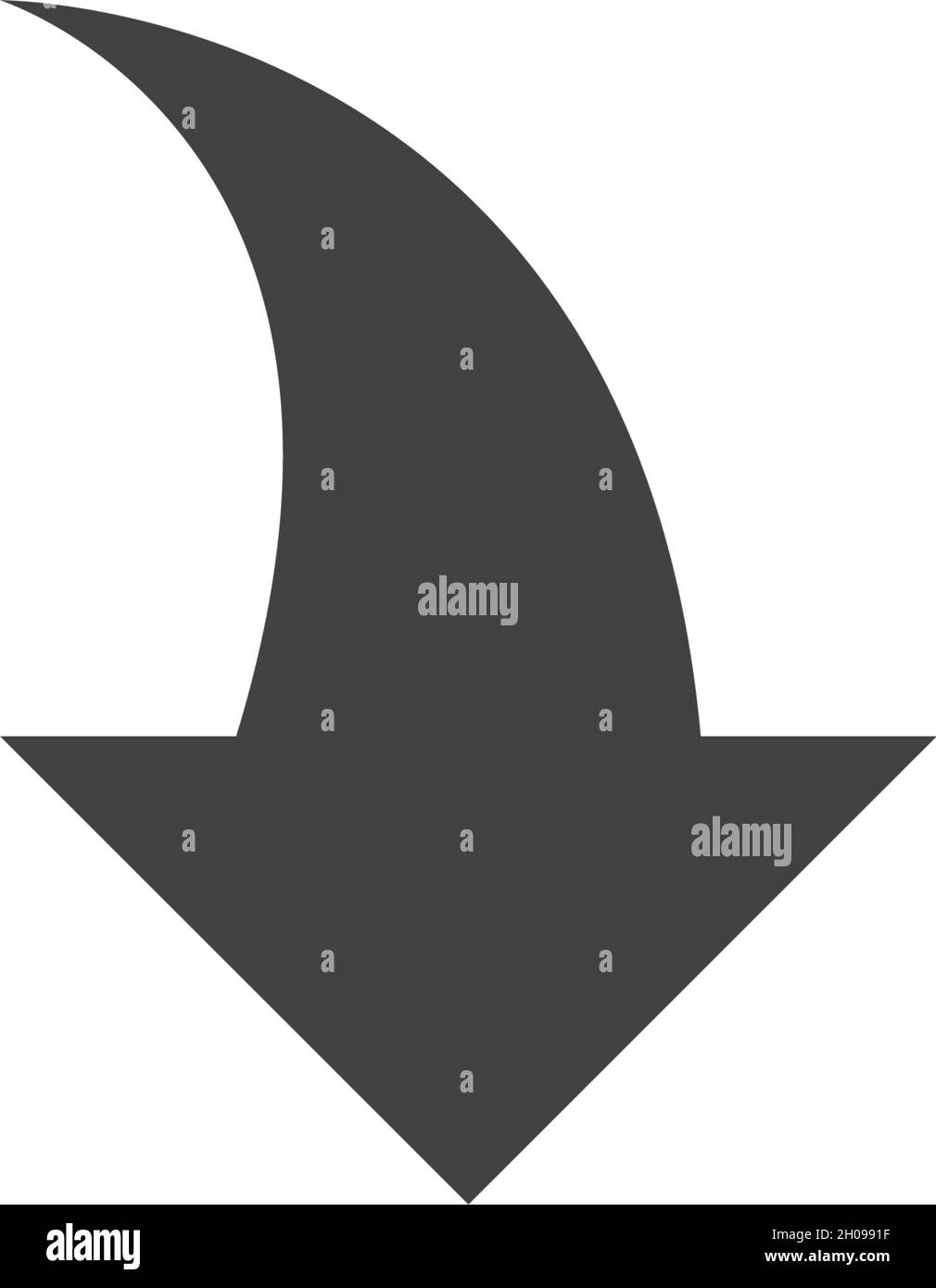 Download icon vector template Stock Vector