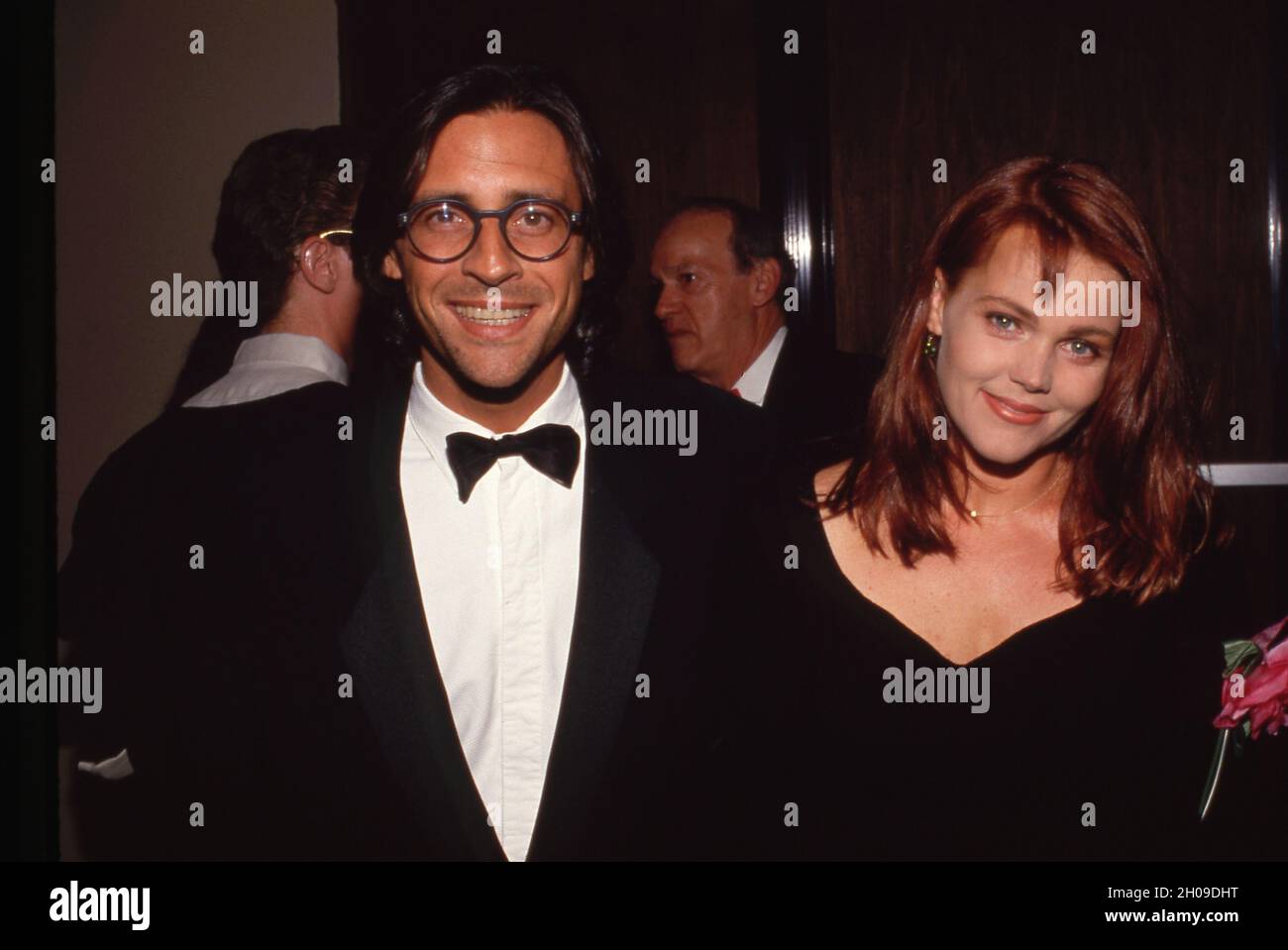 Belinda Carlisle and Morgan Mason February 1988 Credit: Ralph Dominguez ...