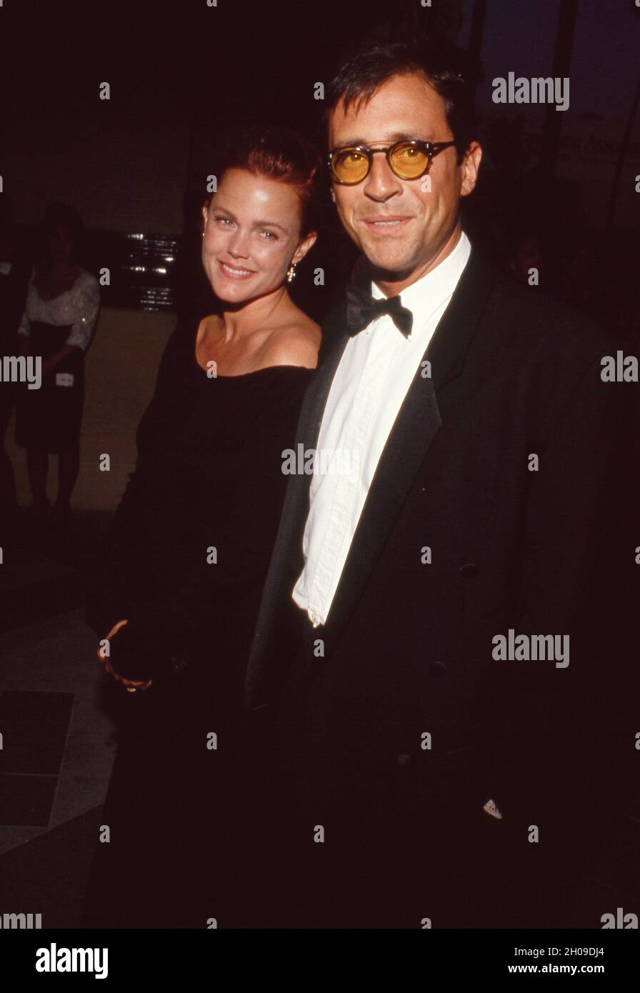 Belinda Carlisle and Mason July 1991 Credit Ralph Dominguez