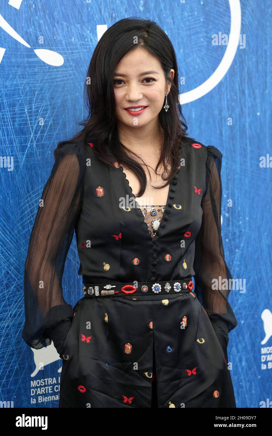 File photo dated August 31, 2016 of Zhao Wei posing at the 73rd