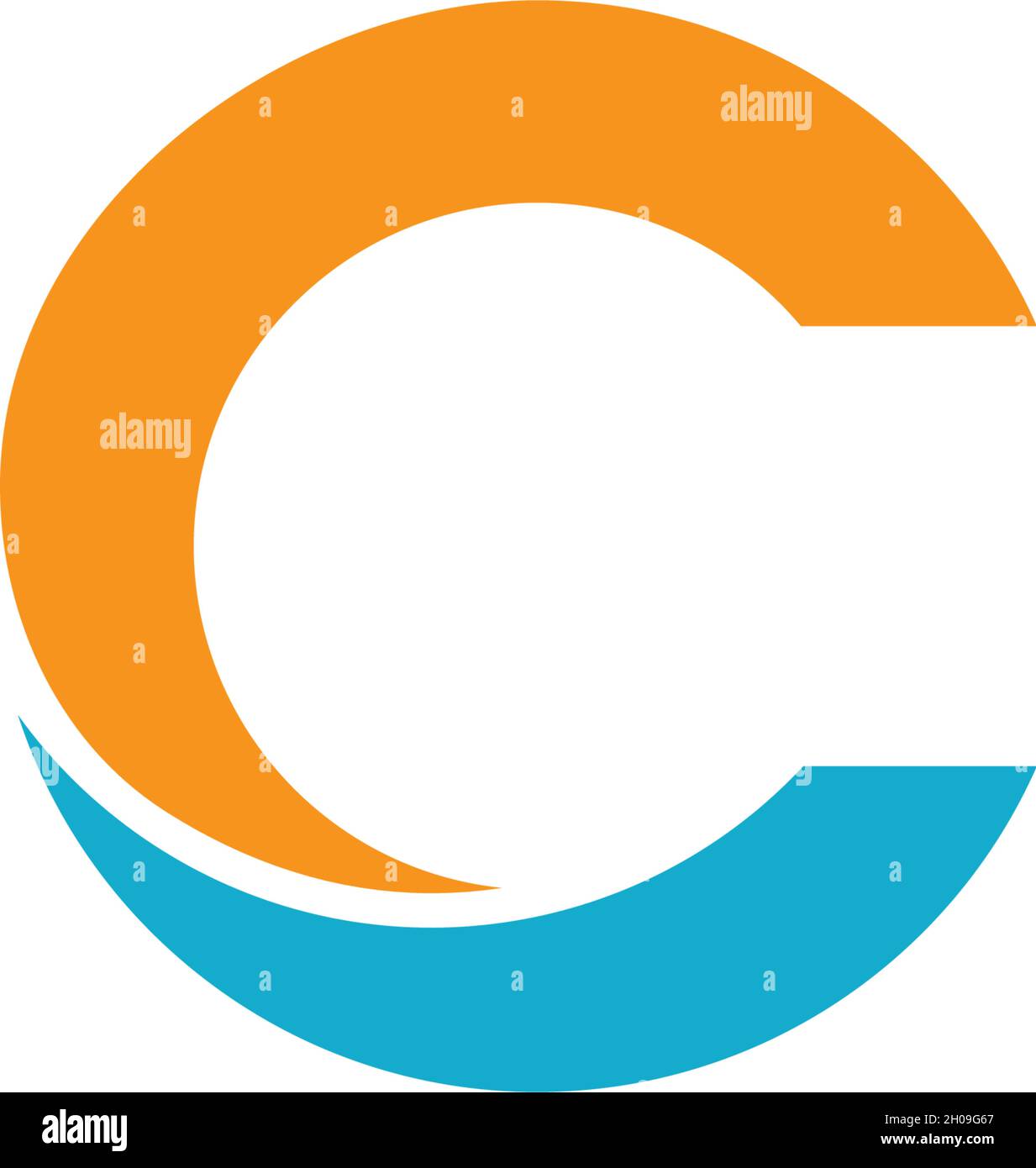 C Letter Logo Template vector icon design Stock Vector Image & Art - Alamy
