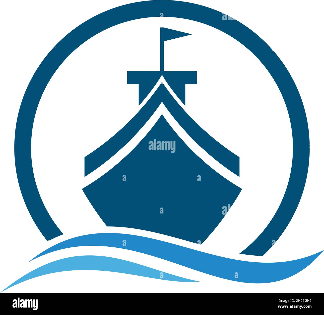cruise ship Logo Template vector icon design Stock Vector Image & Art ...