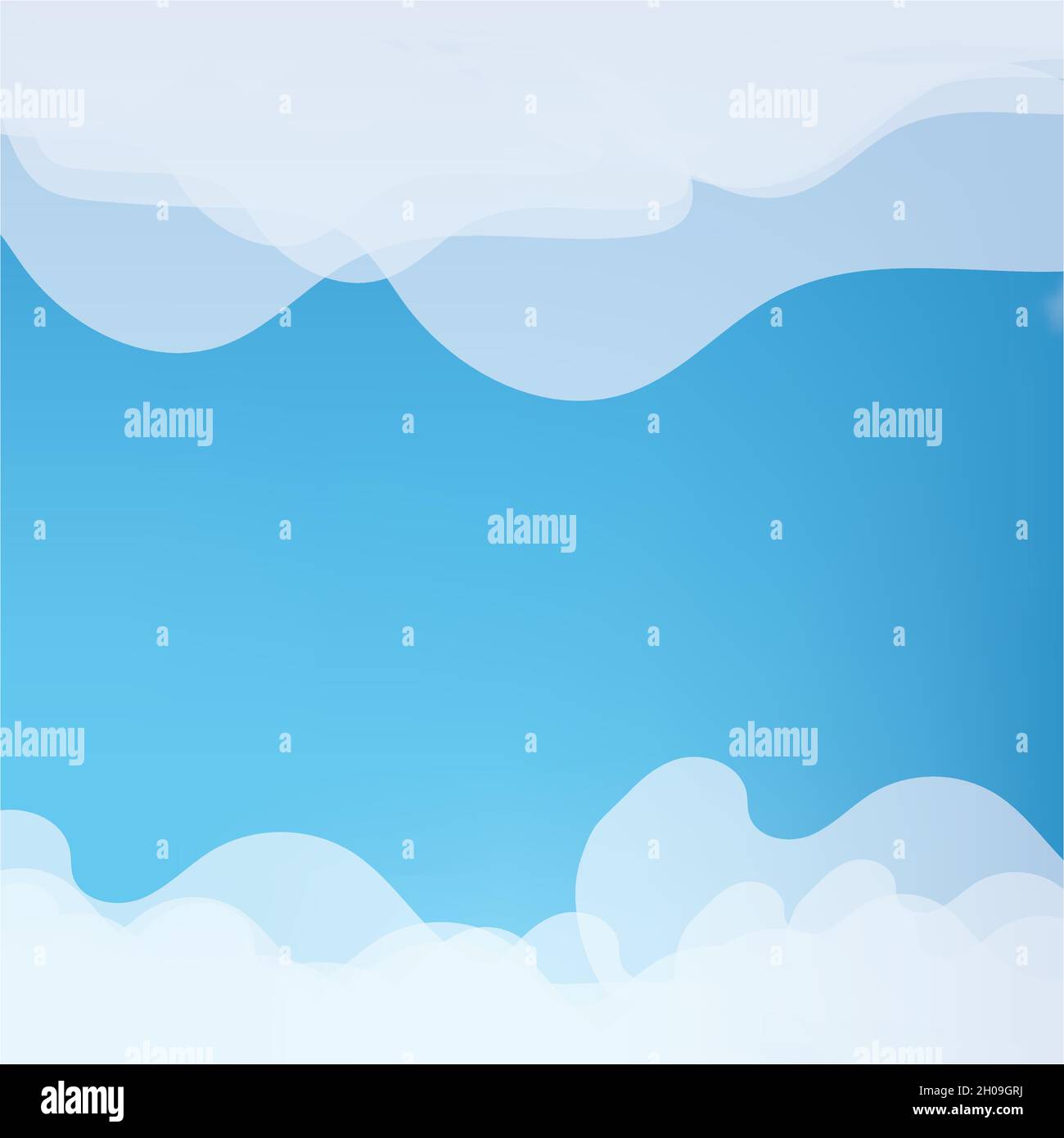 Cloud Background ilustration vector template Stock Vector