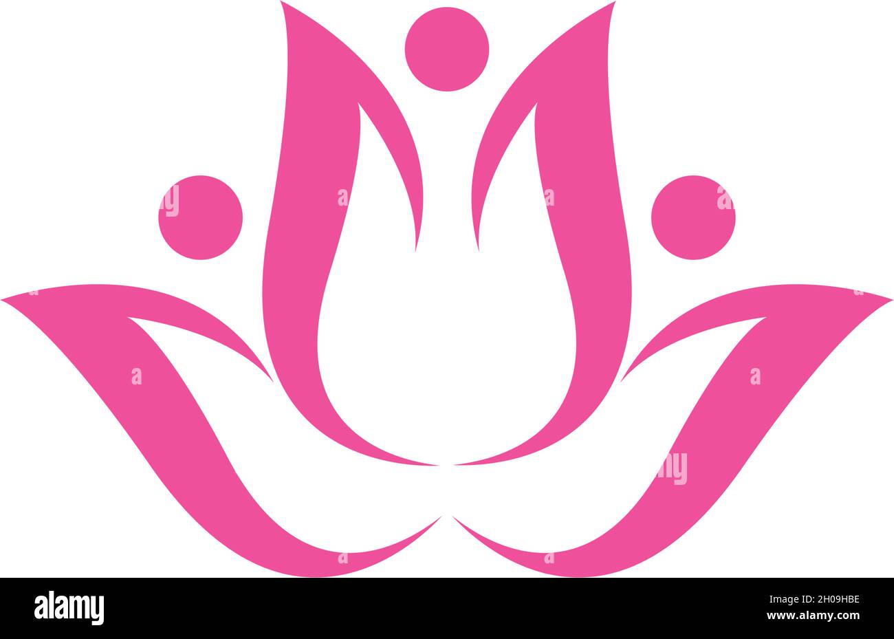 Beauty Vector Lotus flowers logo Template Stock Vector Image & Art - Alamy