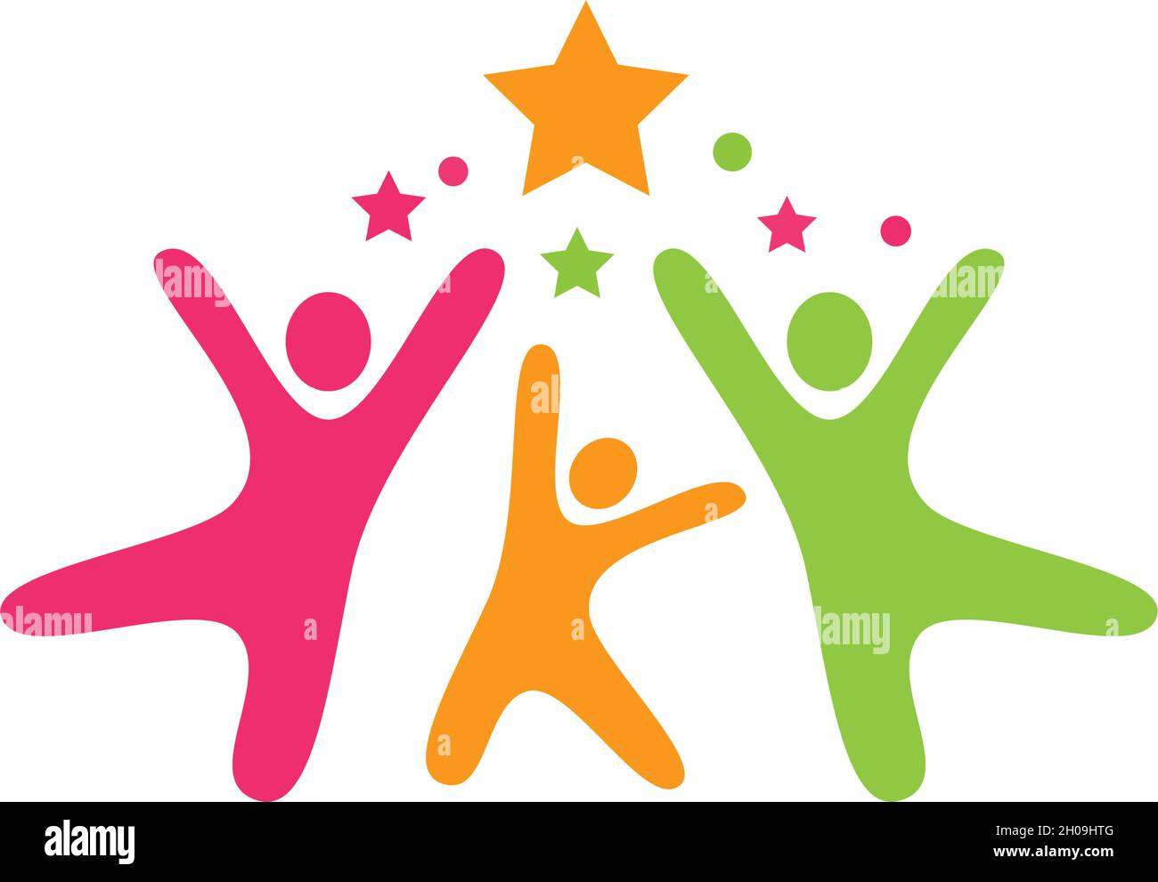 kids play logo vector template Stock Vector Image & Art - Alamy