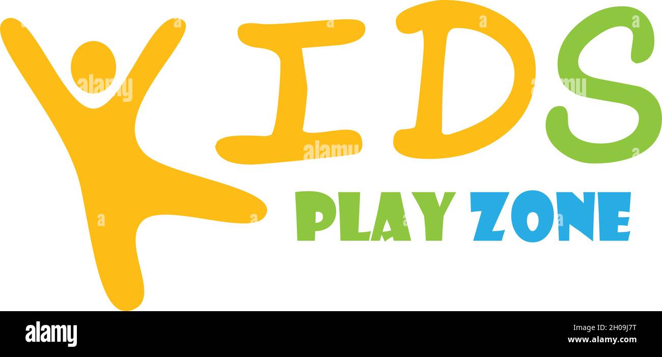 kids play logo vector template Stock Vector Image & Art - Alamy
