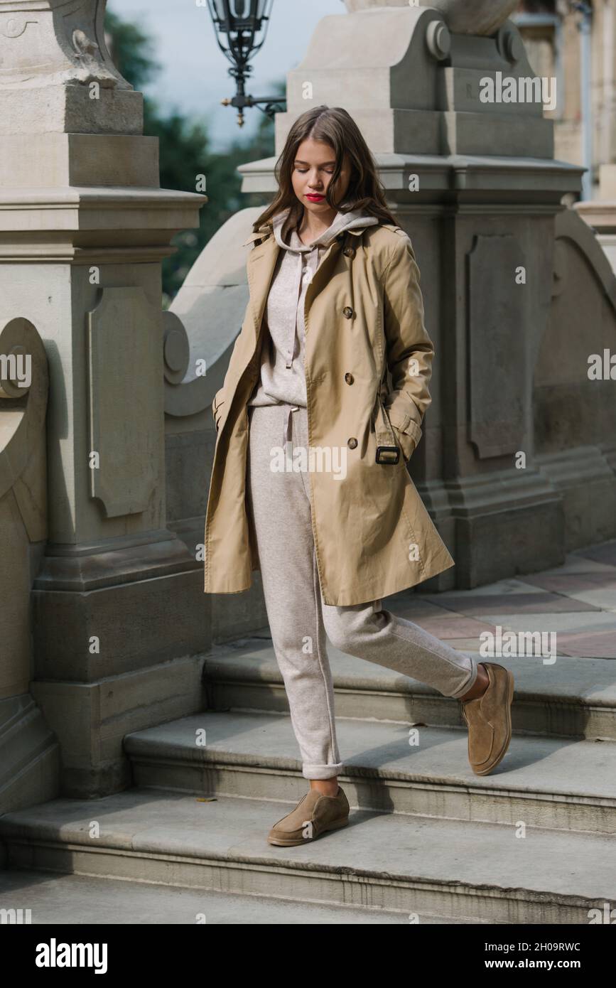 sport trench coat