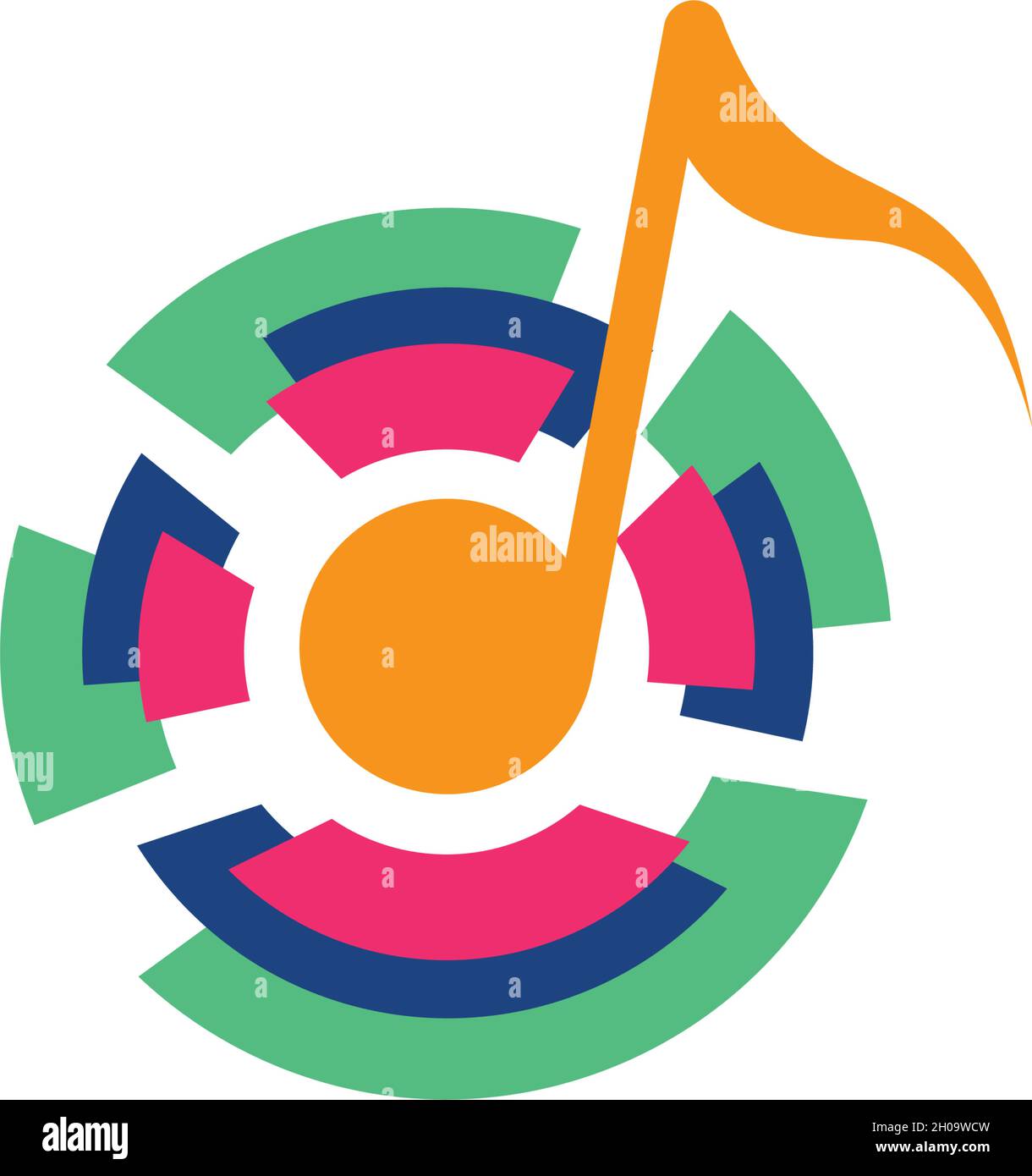 Music note icon vector design Stock Vector Image & Art - Alamy