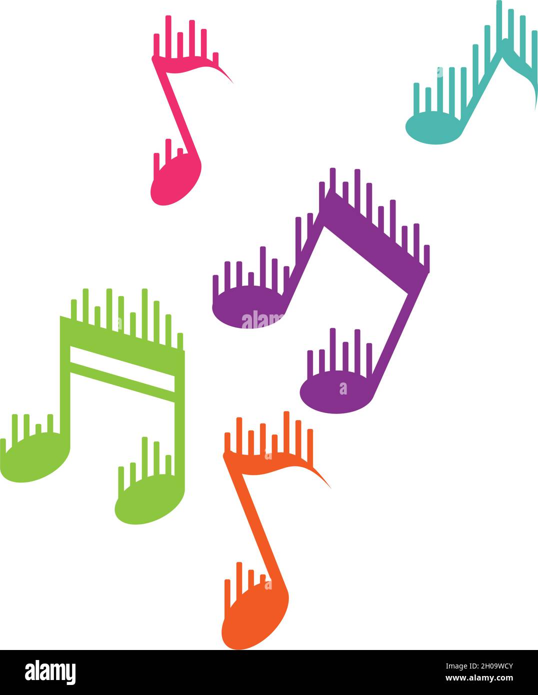 Music note icon vector design Stock Vector Image & Art - Alamy