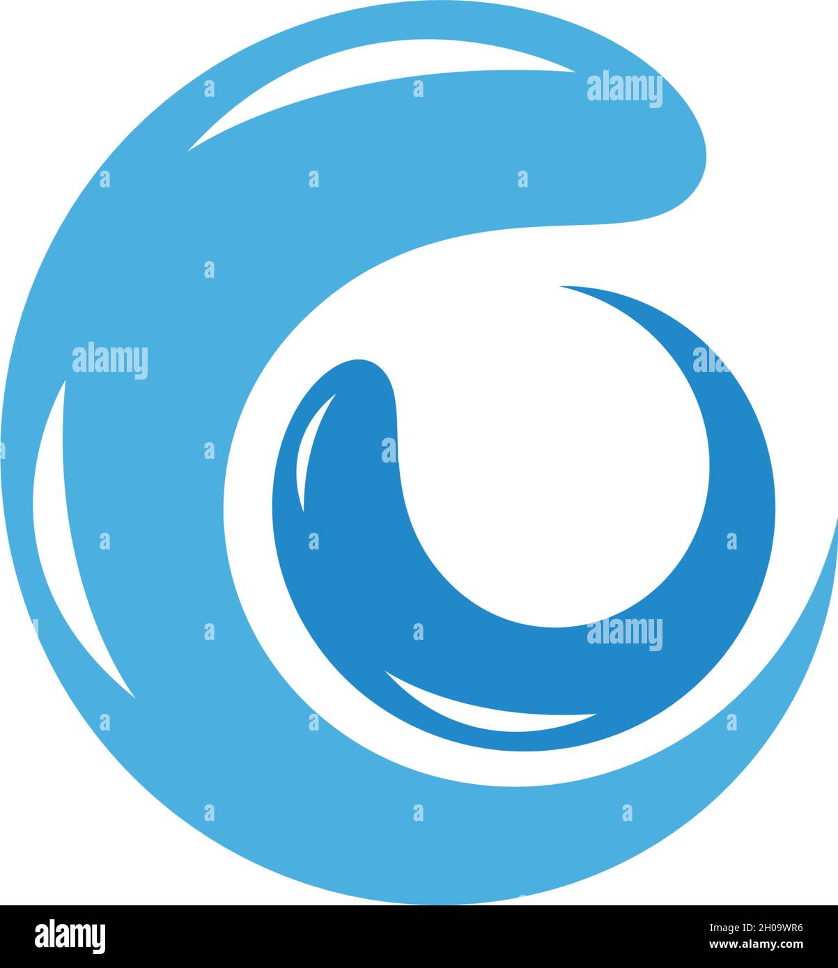 Water splash Logo Template vector Stock Vector