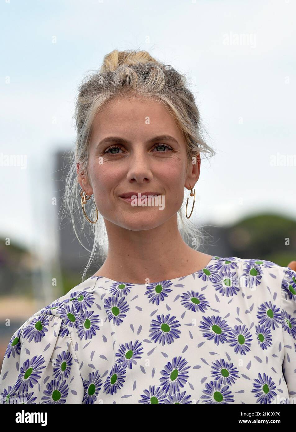 74th edition of the Cannes Film Festival: Melanie Laurent posing during a photocall with the official jury members of the Cannes Film Festival, on Jul Stock Photo