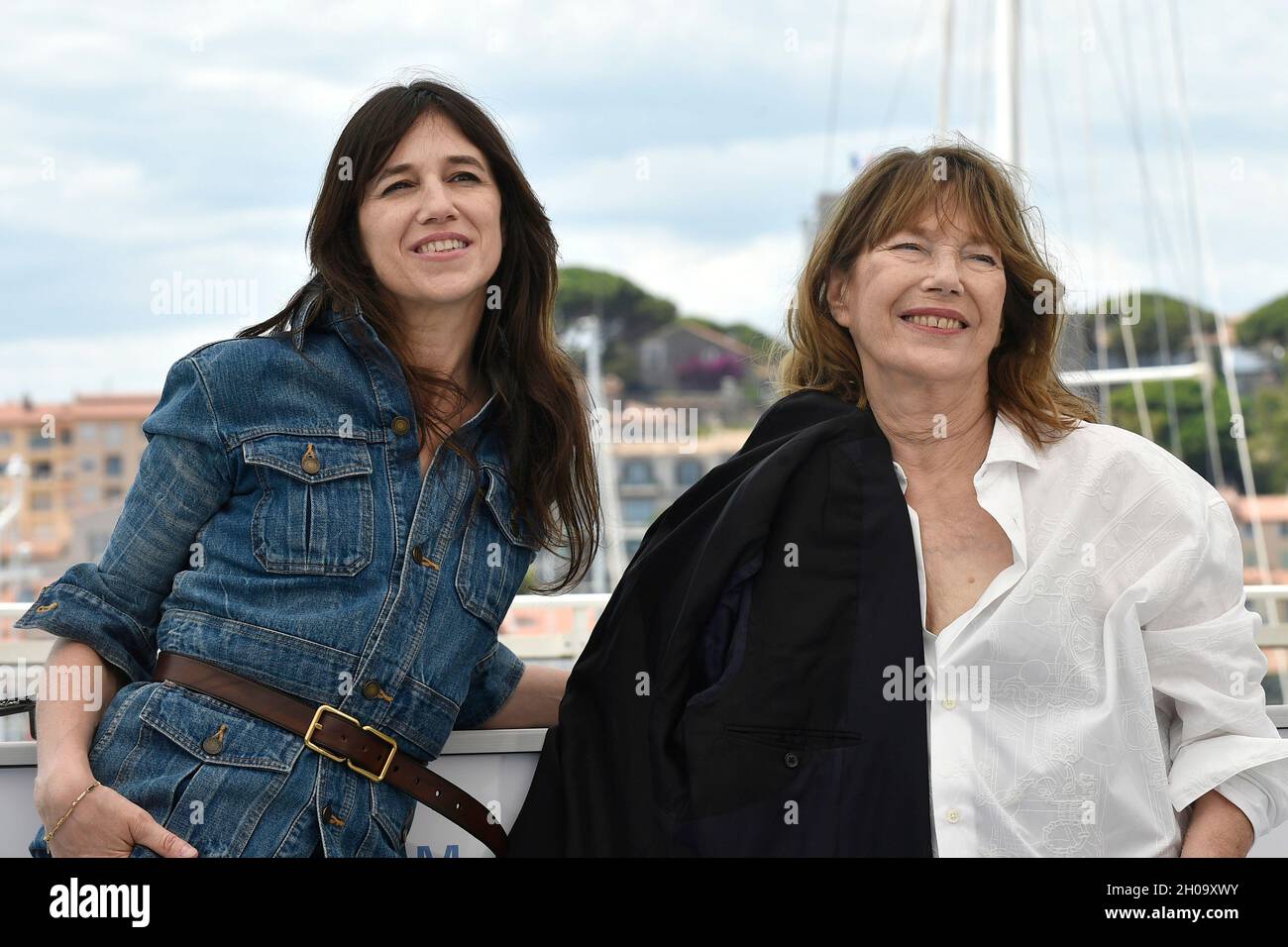 74th Edition Of The Cannes Film Festival Jane Birkin And Charlotte 74th-edition-of-the-cannes-film-festival-jane-birkin-and-charlotte