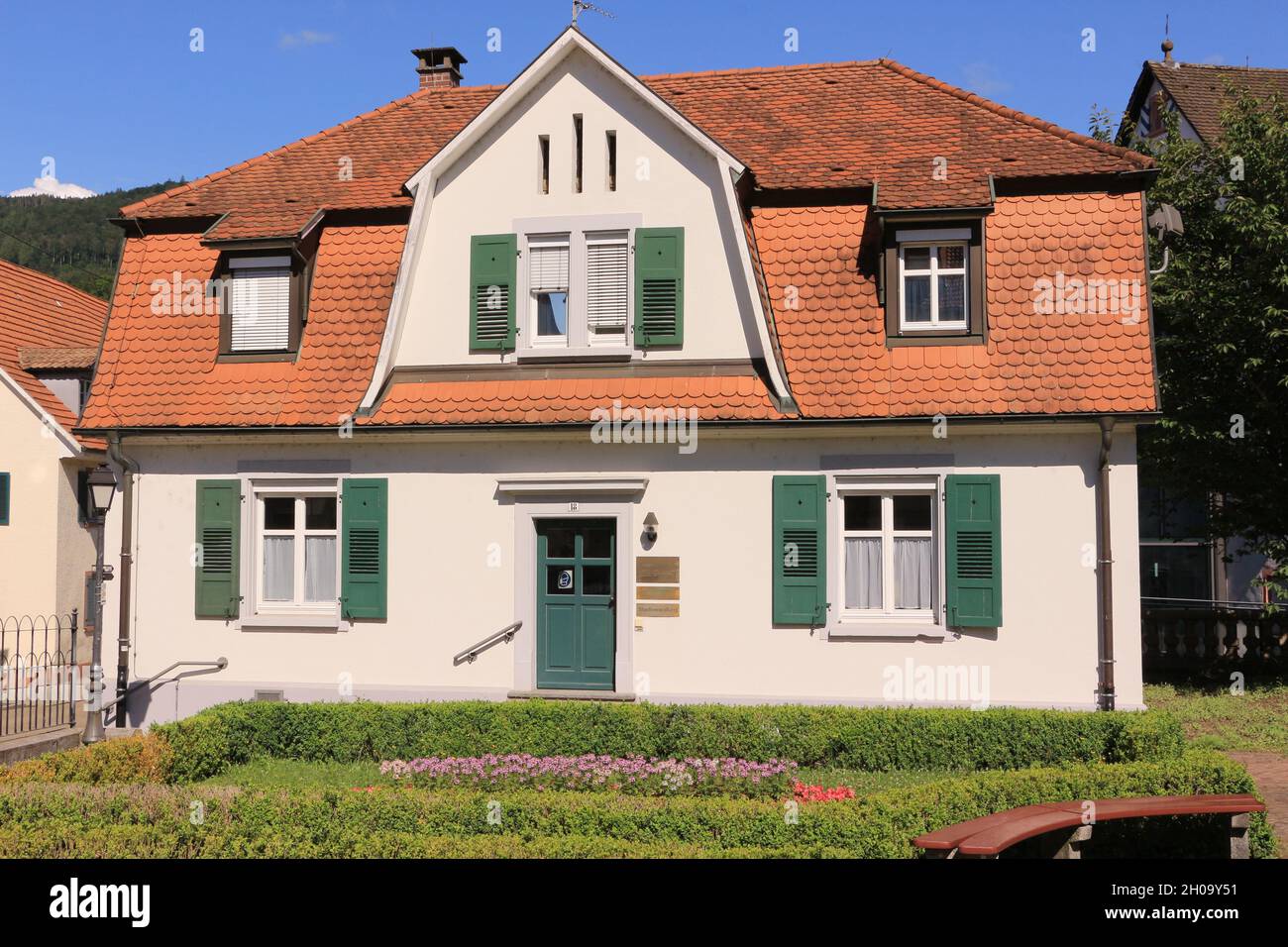 Impressionen aus der Stadt Wehr im Schwarzwald Stock Photo