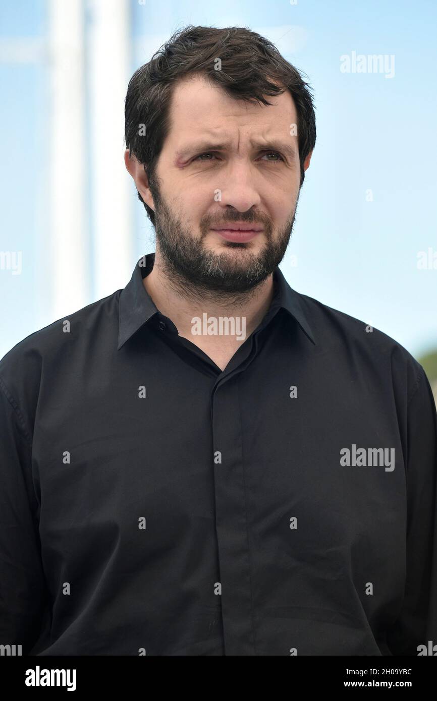 74th edition of the Cannes Film Festival: actor Karim Leklou posing ...