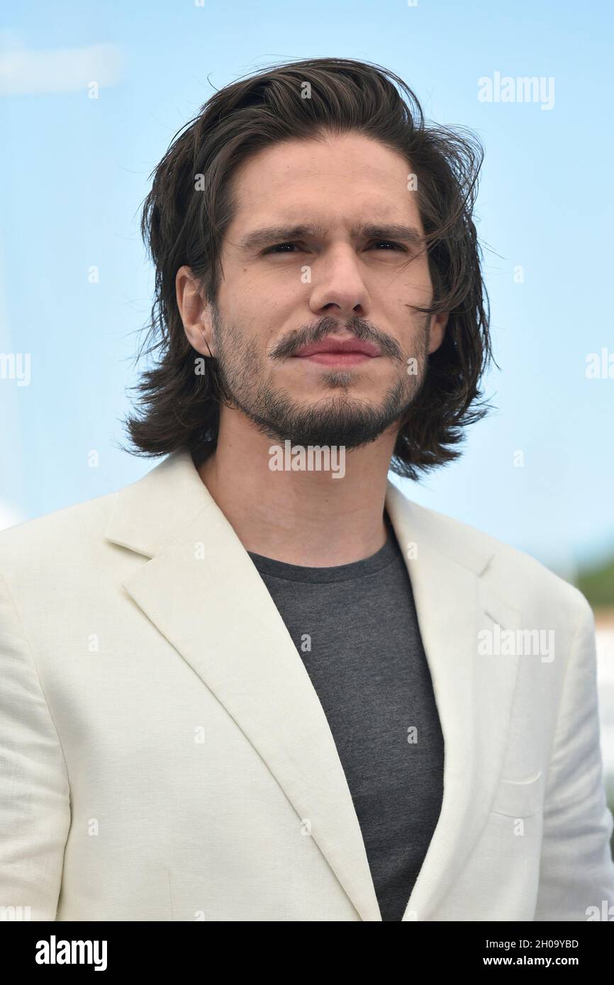 74th edition of the Cannes Film Festival: actor Francois Civil posing during a photocall for the film “BAC Nord”, directed by Cedric Jimenez, on July Stock Photo