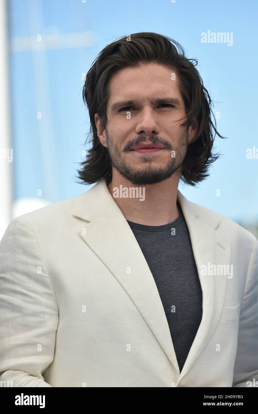 74th edition of the Cannes Film Festival: actor Francois Civil posing during a photocall for the film “BAC Nord”, directed by Cedric Jimenez, on July Stock Photo