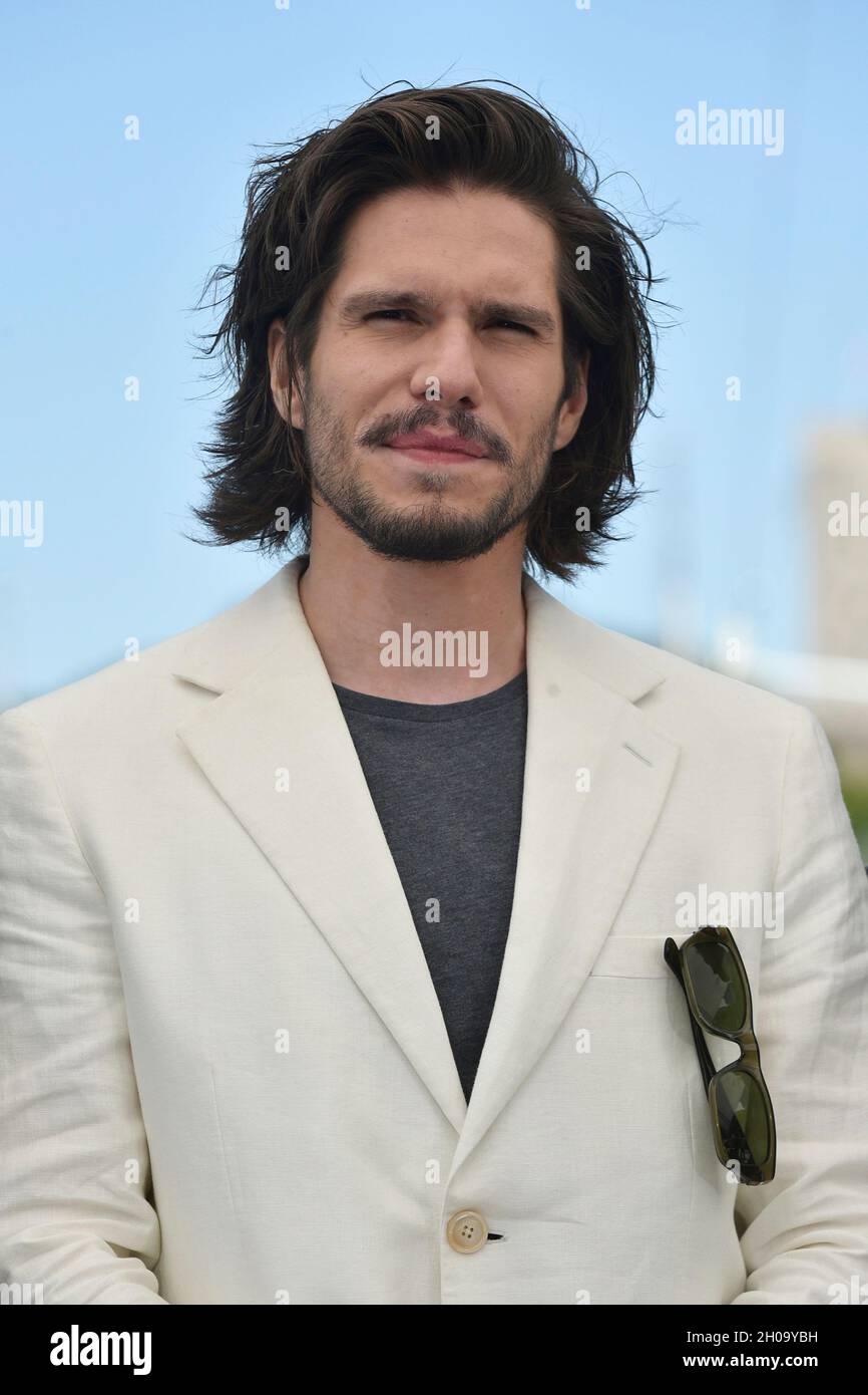 74th edition of the Cannes Film Festival: actor Francois Civil posing during a photocall for the film “BAC Nord”, directed by Cedric Jimenez, on July Stock Photo