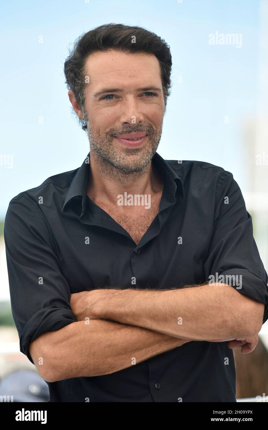 74th edition of the Cannes Film Festival: director Nicolas Bedos at the photocall of his film 'OSS 117: From Africa with Love” (French: OSS 117: Alert Stock Photo