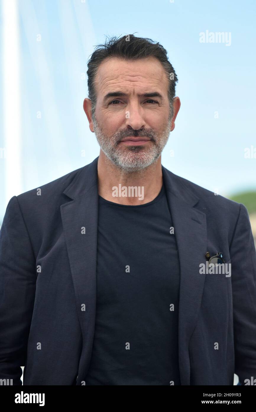 74th edition of the Cannes Film Festival: actor Jean Dujardin posing during the photocall of the film 'OSS 117: From Africa with Love” (French: OSS 11 Stock Photo