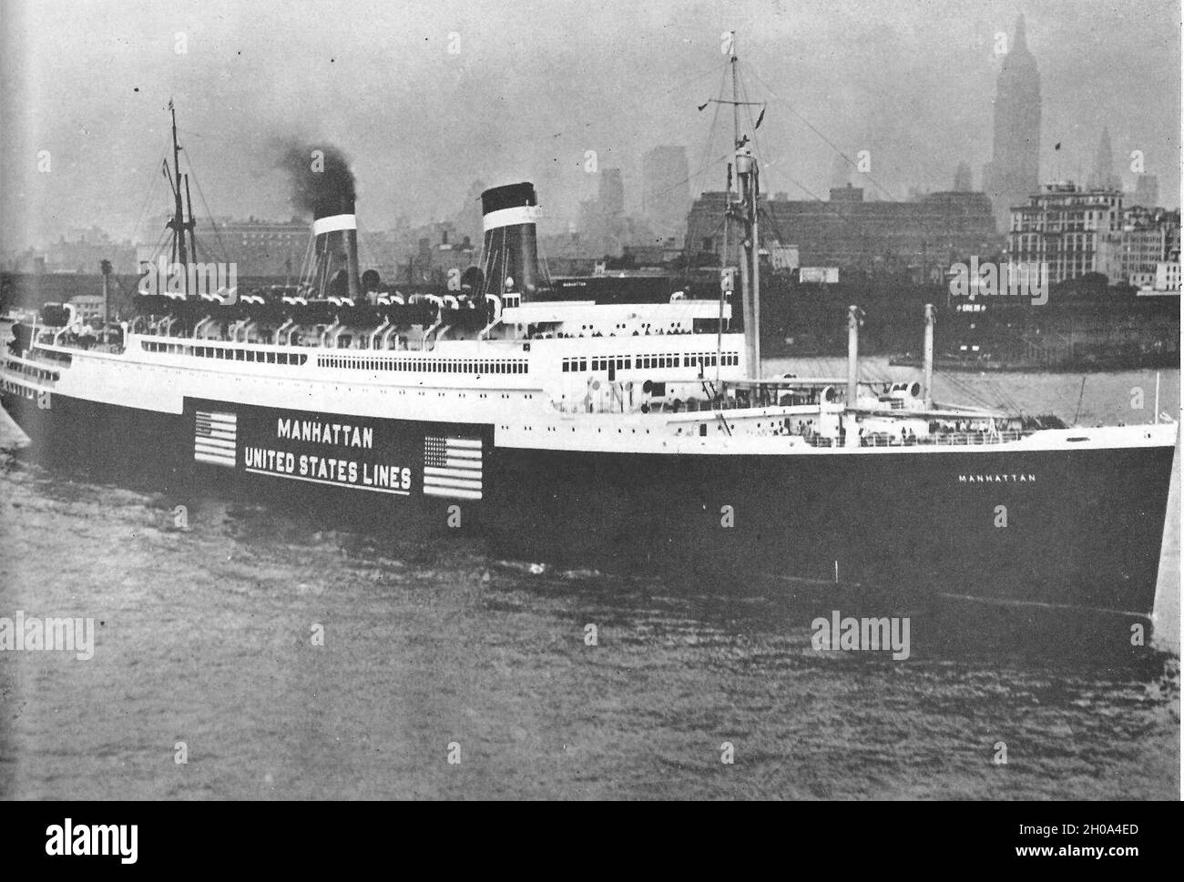 Ss manhattan Black and White Stock Photos & Images - Alamy